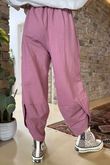 Made in Italy Lagenlook Shelby Cocoon Pant Indian Pink 